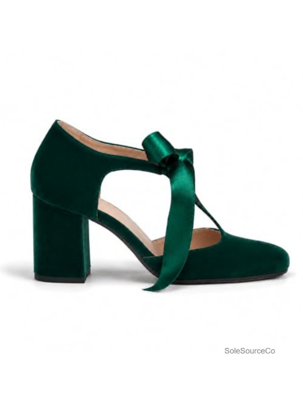 Mary Jane Heels for Women Dressy Block Heel Pumps Vintage Shoes